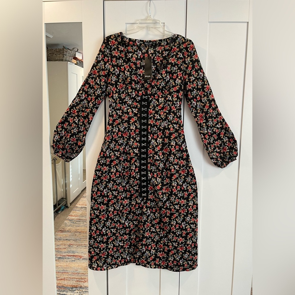 NWT - Where Is My Rose - Nasty Gal - Midi Dress - US Size 4